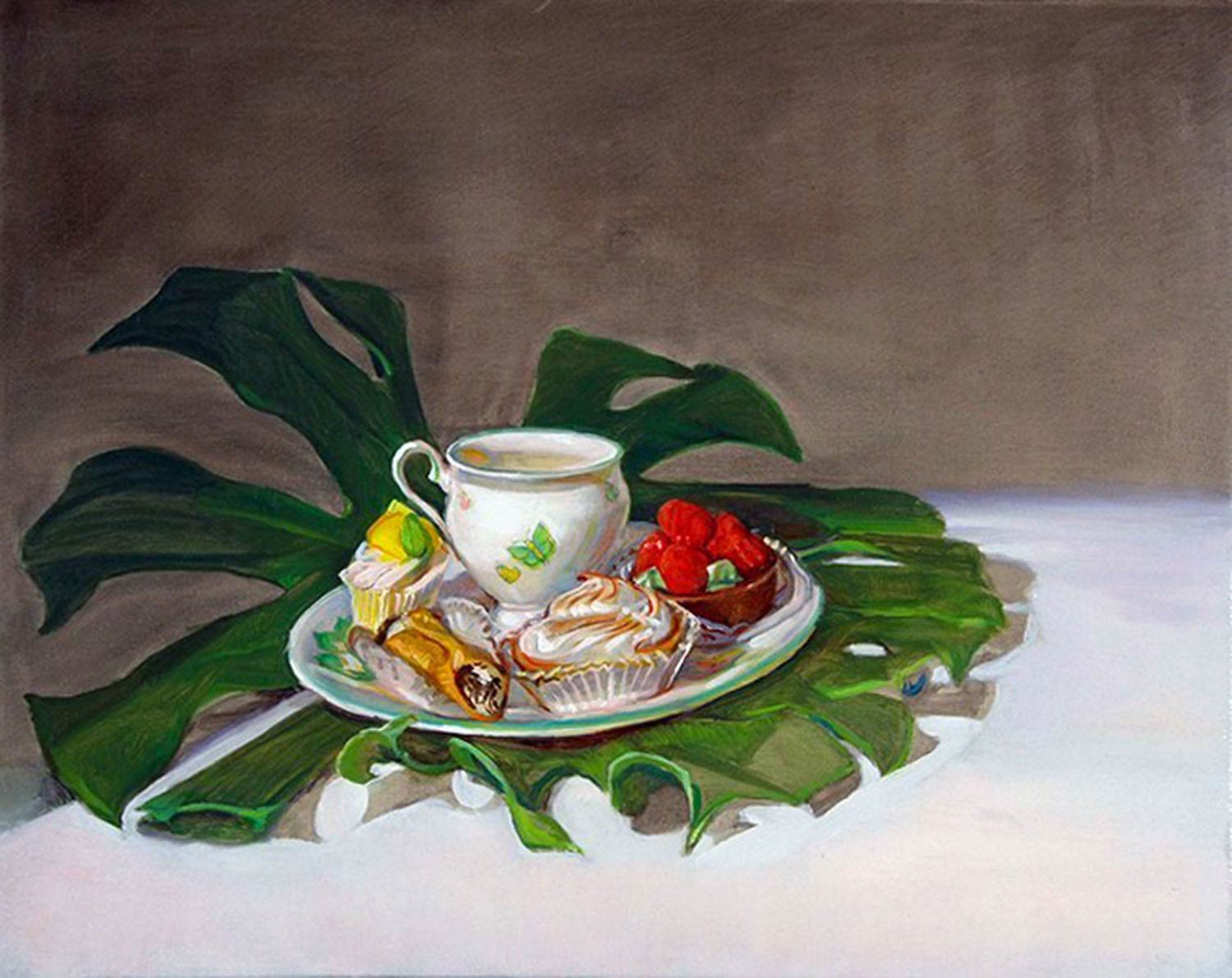 Confections 24 x 30 in oil canvas 2008